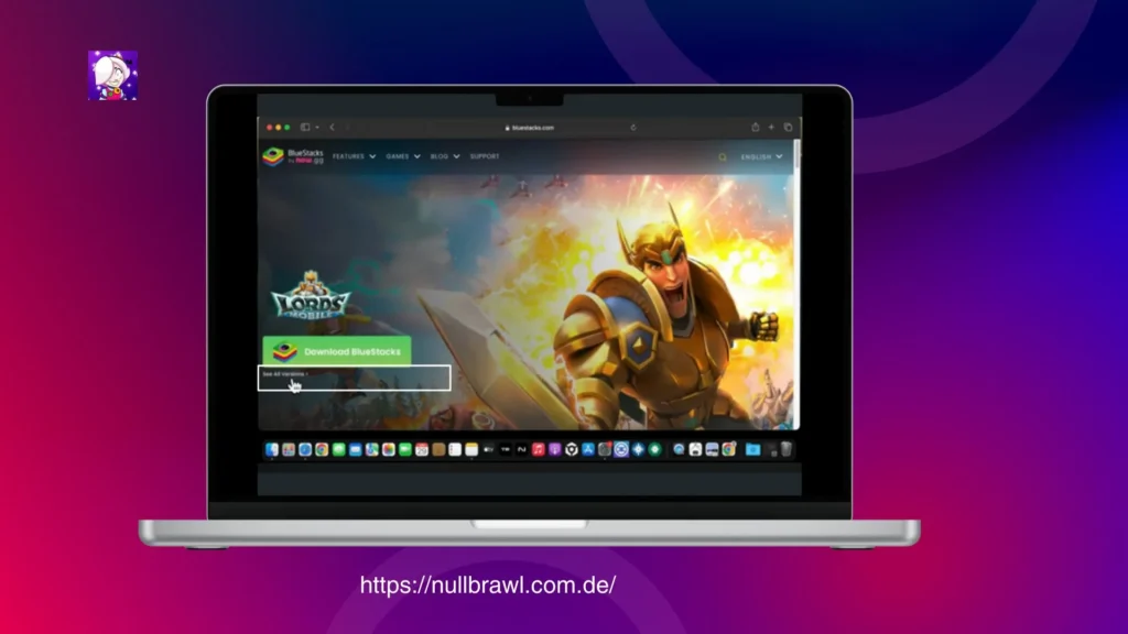 Null's brawl app download über Emulator Bluestacks